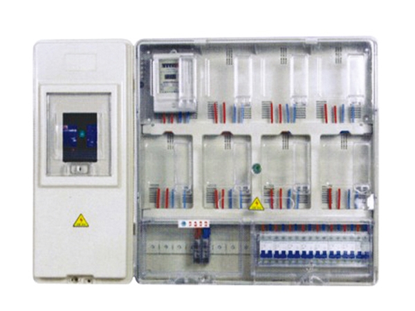 单相八户电表箱（带主控箱、卡式）