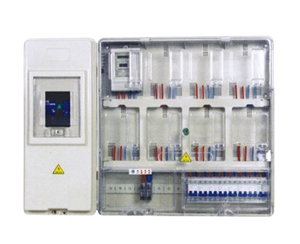 单相八户电表箱（带主控箱、卡式）
